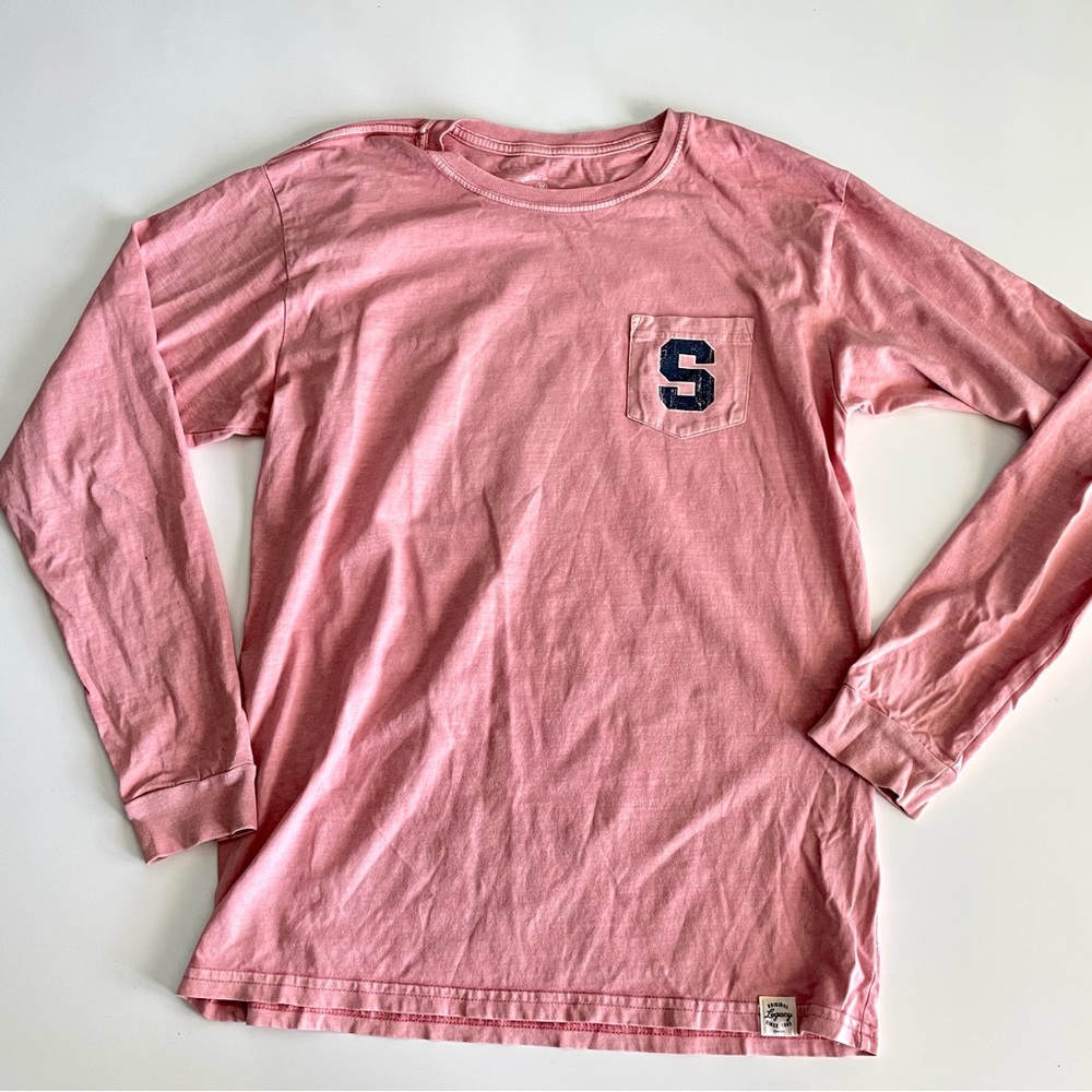 Syracuse Pink Long Sleeve Top, M